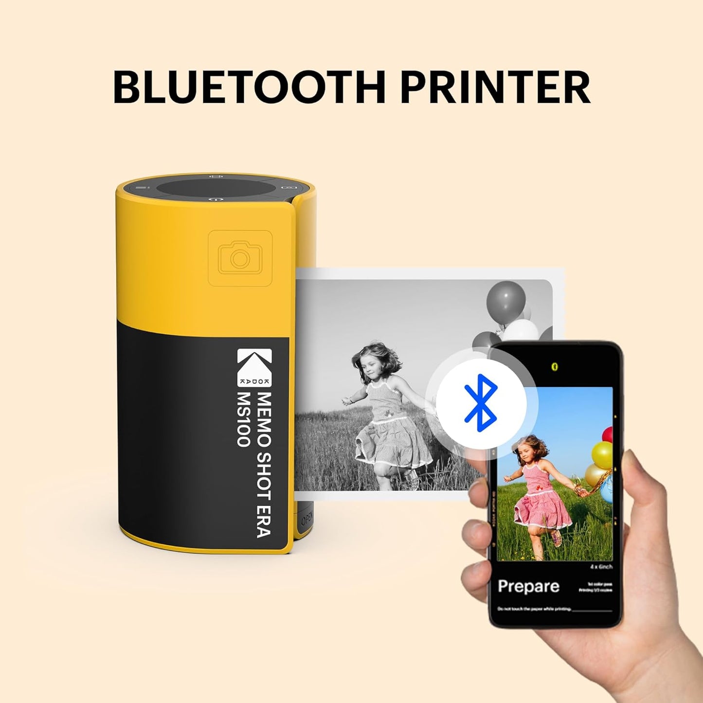 KODAK MemoShot Era Camera Polaroid Label Printer