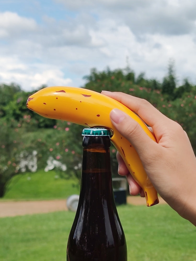 Bananopener™ Artisanal Magnetic Bottle Opener